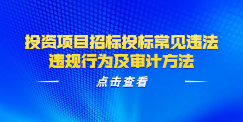 投资项目招标投标常见违法违规行为及审计方法.png